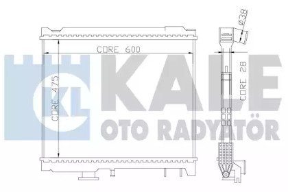 KALE OTO RADYATÖR 358700