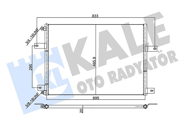 KALE OTO RADYATÖR 350375