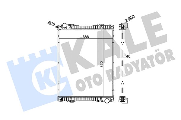 KALE OTO RADYATÖR 349420