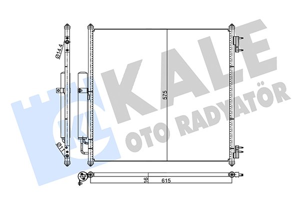 KALE OTO RADYATÖR 357820