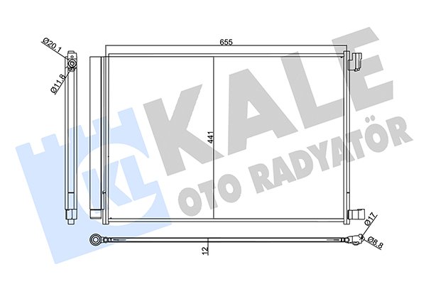 KALE OTO RADYATÖR 357740