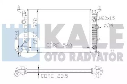 KALE OTO RADYATÖR 151200