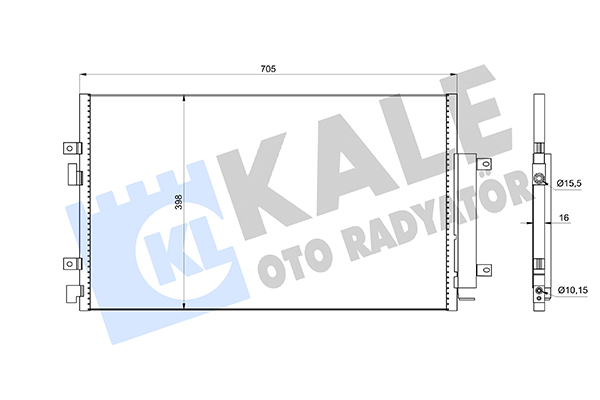 KALE OTO RADYATÖR 361305