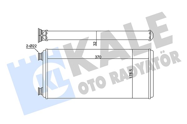 KALE OTO RADYATÖR 353840