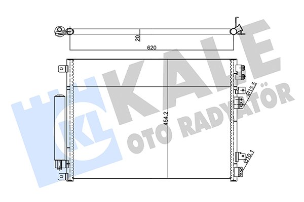 KALE OTO RADYATÖR 343140