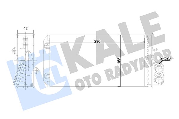 KALE OTO RADYATÖR 346510