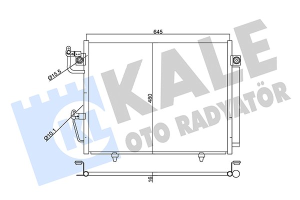 KALE OTO RADYATÖR 357760