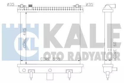 KALE OTO RADYATÖR 350500