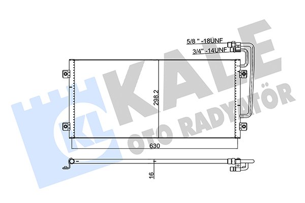 KALE OTO RADYATÖR 350355