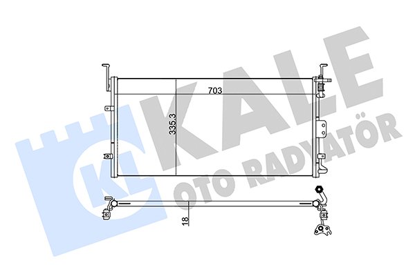 KALE OTO RADYATÖR 345230