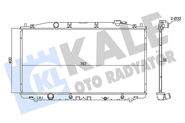 KALE OTO RADYATÖR 347595