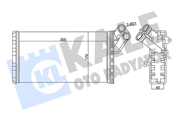 KALE OTO RADYATÖR 346480