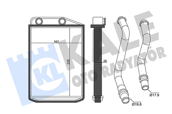 KALE OTO RADYATÖR 360335