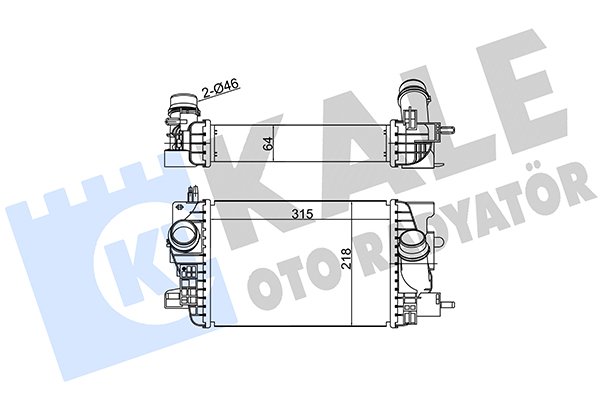 KALE OTO RADYATÖR 345055