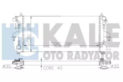 KALE OTO RADYATÖR 285600