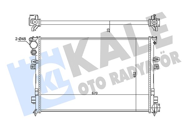 KALE OTO RADYATÖR 347220