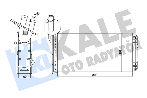 KALE OTO RADYATÖR 346450