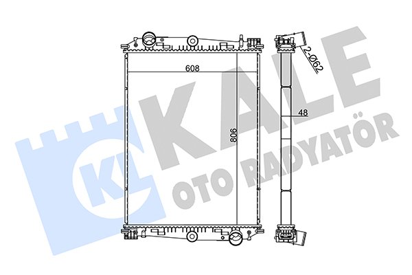 KALE OTO RADYATÖR 351365