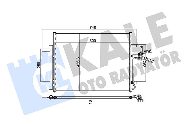 KALE OTO RADYATÖR 350590