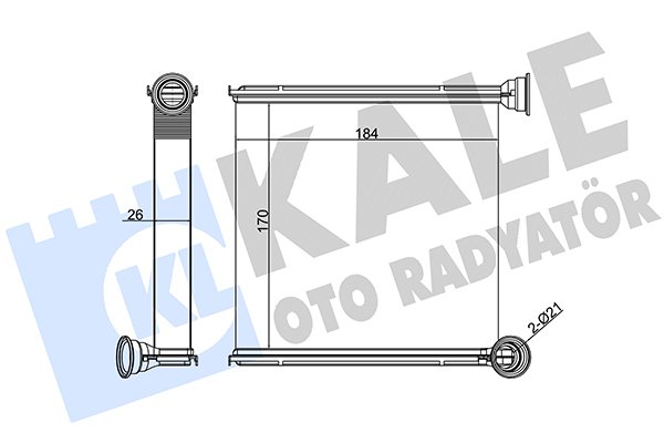 KALE OTO RADYATÖR 346265