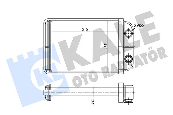KALE OTO RADYATÖR 346350