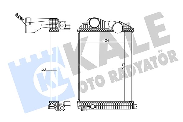 KALE OTO RADYATÖR 350315