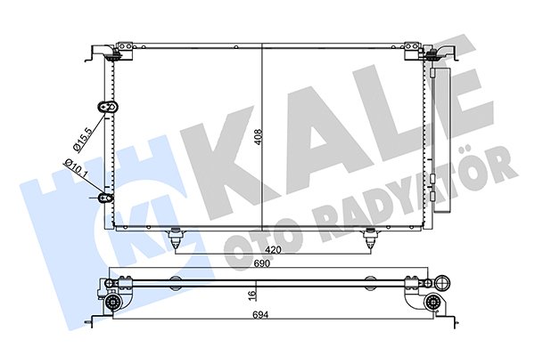 KALE OTO RADYATÖR 357705