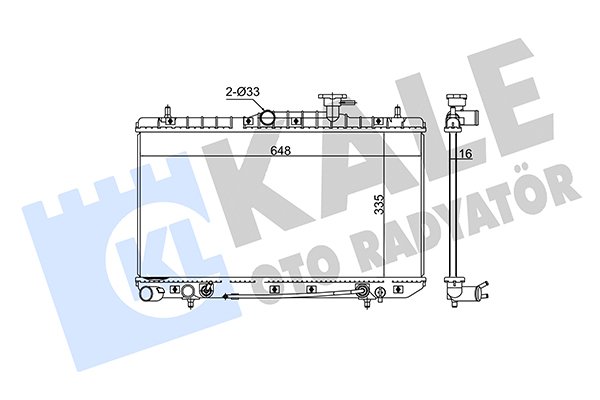 KALE OTO RADYATÖR 369100