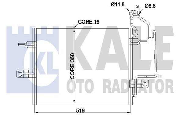 KALE OTO RADYATÖR 345805