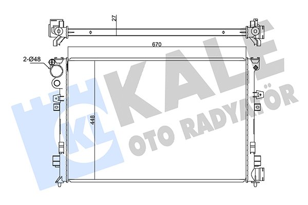 KALE OTO RADYATÖR 347225