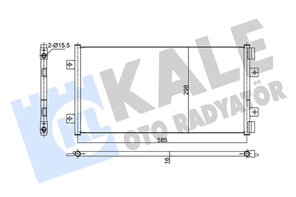 KALE OTO RADYATÖR 353195