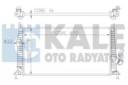 KALE OTO RADYATÖR 356300