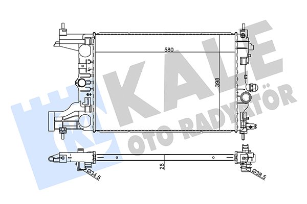 KALE OTO RADYATÖR 354985