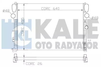 KALE OTO RADYATÖR 360800