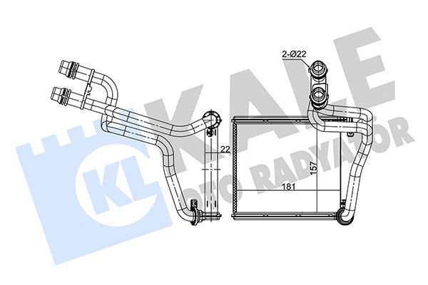 KALE OTO RADYATÖR 354910