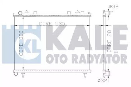 KALE OTO RADYATÖR 352400