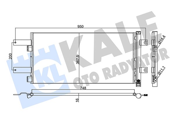 KALE OTO RADYATÖR 354095