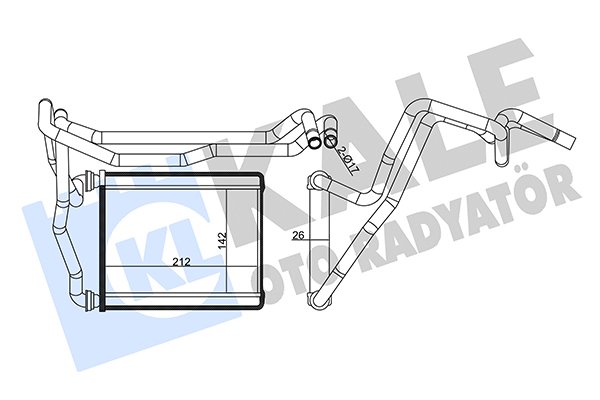 KALE OTO RADYATÖR 358580
