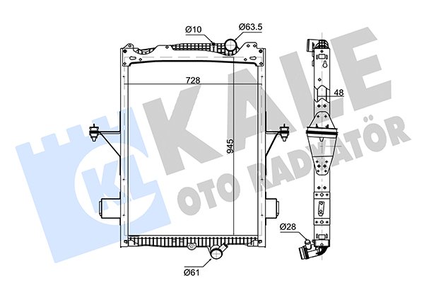 KALE OTO RADYATÖR 362685