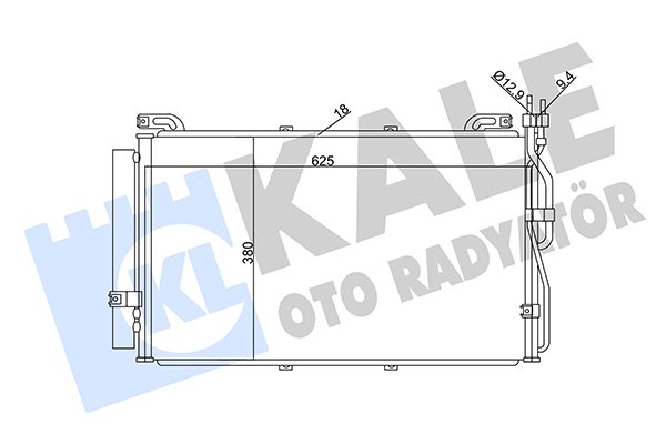 KALE OTO RADYATÖR 342995