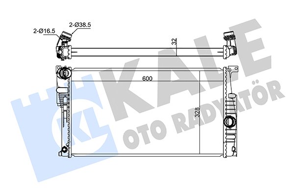 KALE OTO RADYATÖR 346065