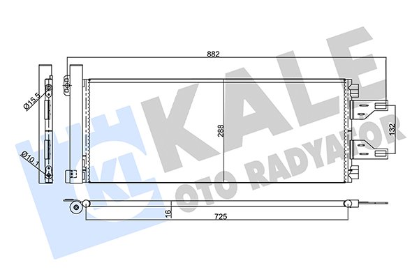 KALE OTO RADYATÖR 483300