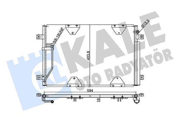 KALE OTO RADYATÖR 354075