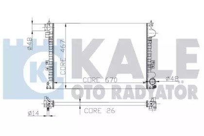 KALE OTO RADYATÖR 242500