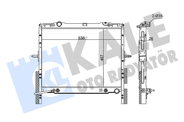 KALE OTO RADYATÖR 349255