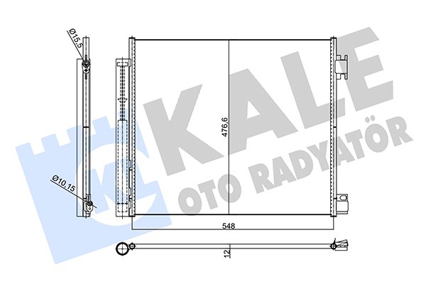 KALE OTO RADYATÖR 356110