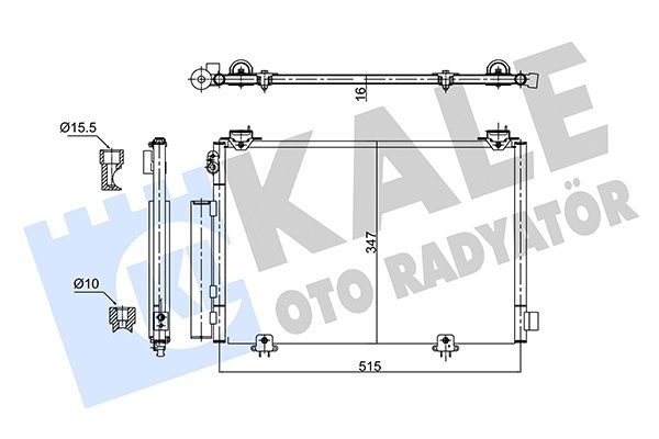 KALE OTO RADYATÖR 353055