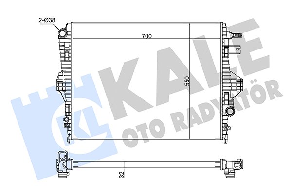 KALE OTO RADYATÖR 345870