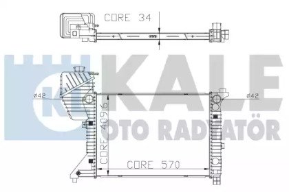 KALE OTO RADYATÖR 319900