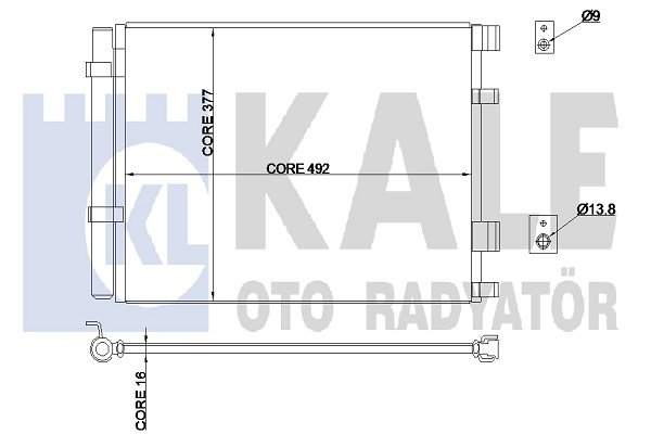 KALE OTO RADYATÖR 343015